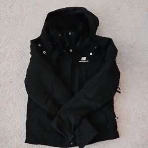 New Balance Black Hooded Jacket